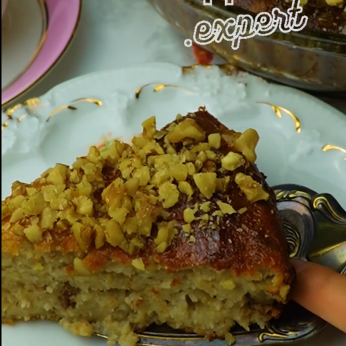 Walnut and Yogurt Cake - Yummy Expert