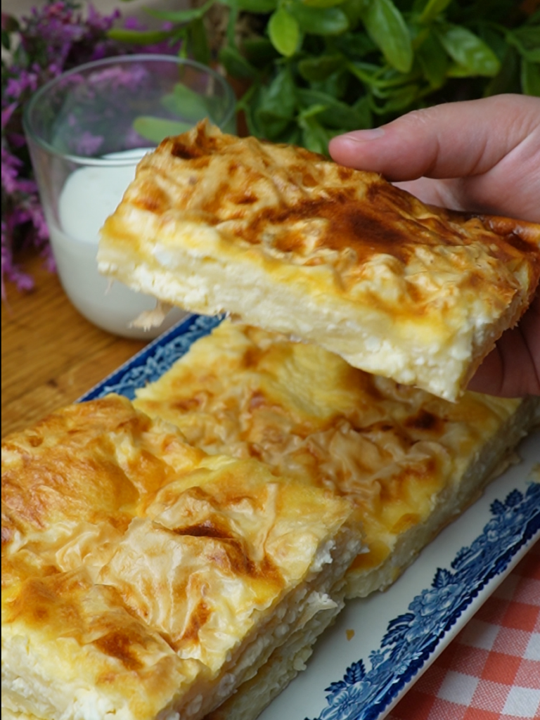 Cheese Pie Recipe: A Deliciously Simple Dish! | Reteta de placinta cu ...