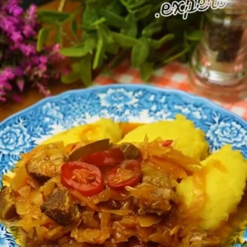 Savory Pork and Cabbage Stew: A Family Favorite | Tocană savuroasă de porc și varză: un favorit al f