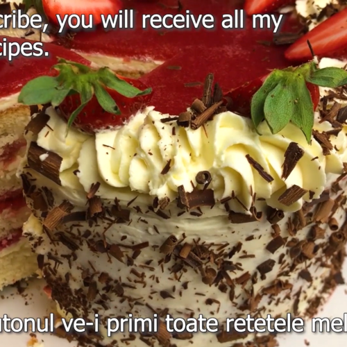 Strawberry and White Chocolate Cream Cake - Yummy Expert