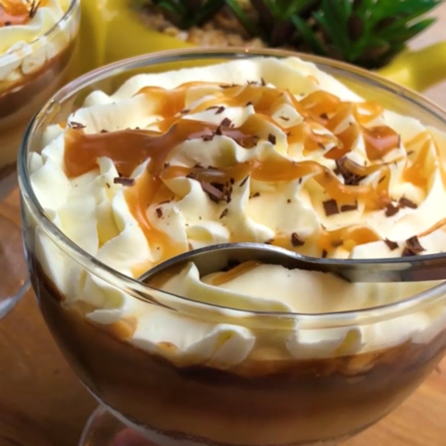 Easy Caramel Chocolate Pudding Cups - Yummy Expert