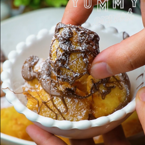 Fluffy Fried Cakes – The Easiest Recipe | Prăjituri pufoase prăjite – Cea mai ușoară rețetă - Yummy 