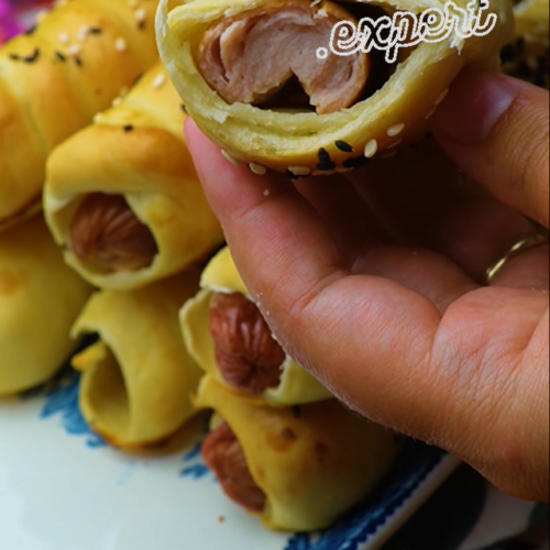 Fluffy Pretzel Dogs (Covridogi) – Soft Dough Wrapped Around Juicy Sausages - Yummy Expert