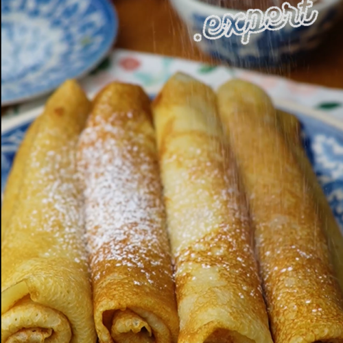 No-Knead Pancakes with Jam - Yummy Expert