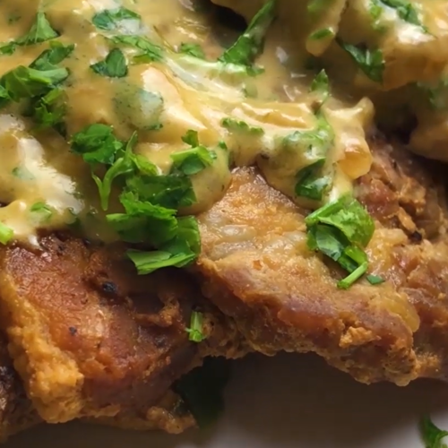 Pork Loin with Creamy Mustard Sauce - Yummy Expert