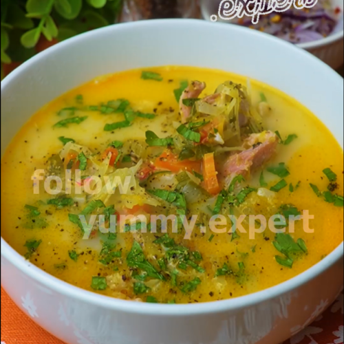 Smoked Chickpea and Vegetable Soup | Supă de năut afumat și legume - Yummy Expert
