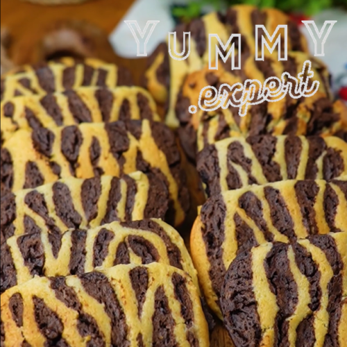 Swirled Cocoa and Vanilla Cookies (“Salami Style” Biscuits) | Fursecuri învârtite cu cacao și vanili