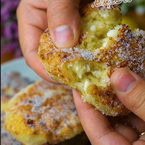 Traditional Papanasi with Cheese and Sugar - Yummy Expert