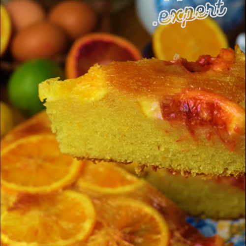 Upside-Down Orange Cake - Yummy Expert