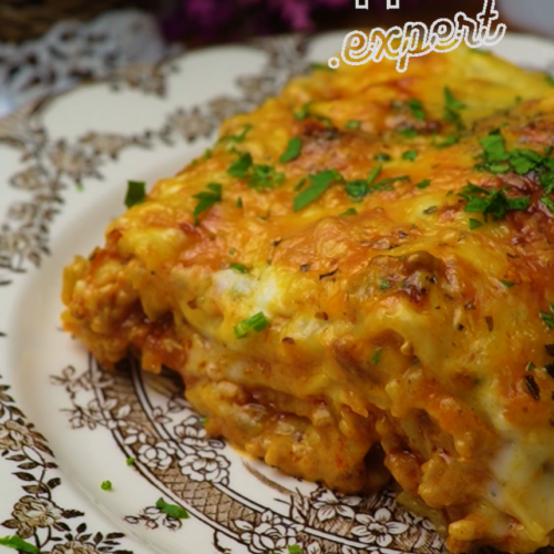 Homemade Classic Lasagna with Cheddar Béchamel | Lasagna clasică de casă cu cheddar și bechamel - Yu