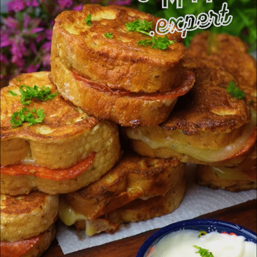 Crispy Pan-Fried Sandwiches (Sandvișuri Pane) - Yummy Expert