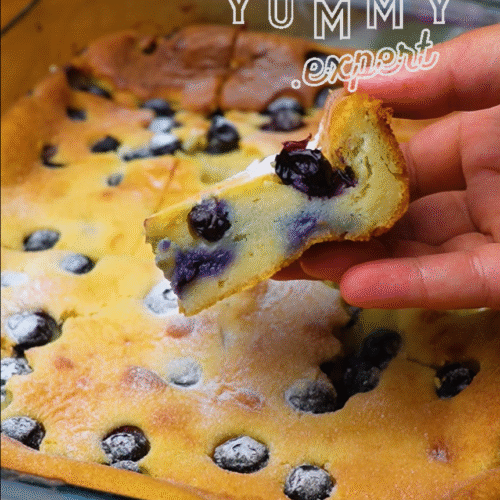Blueberry Mascarpone Cake (Prăjitură cu Afine și Mascarpone) - Yummy Expert