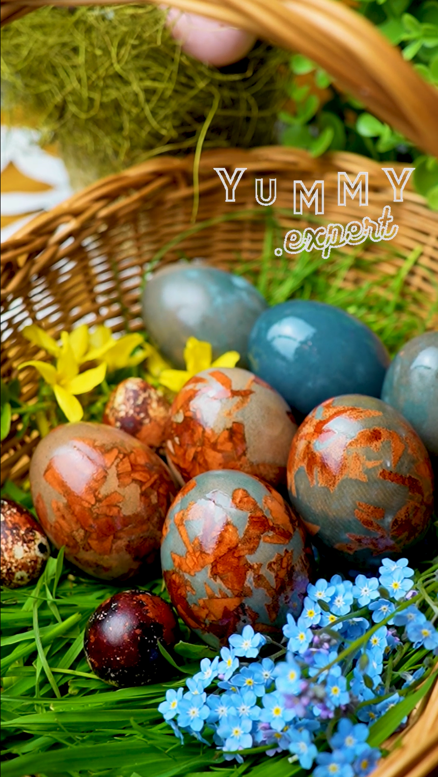 Mosaic Eggs - Yummy Expert